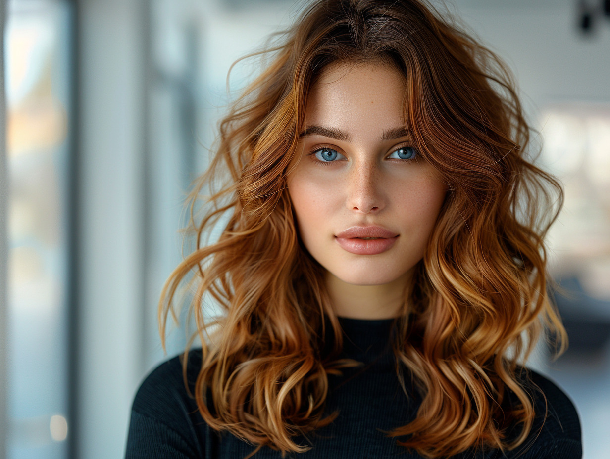 cheveux ombrés