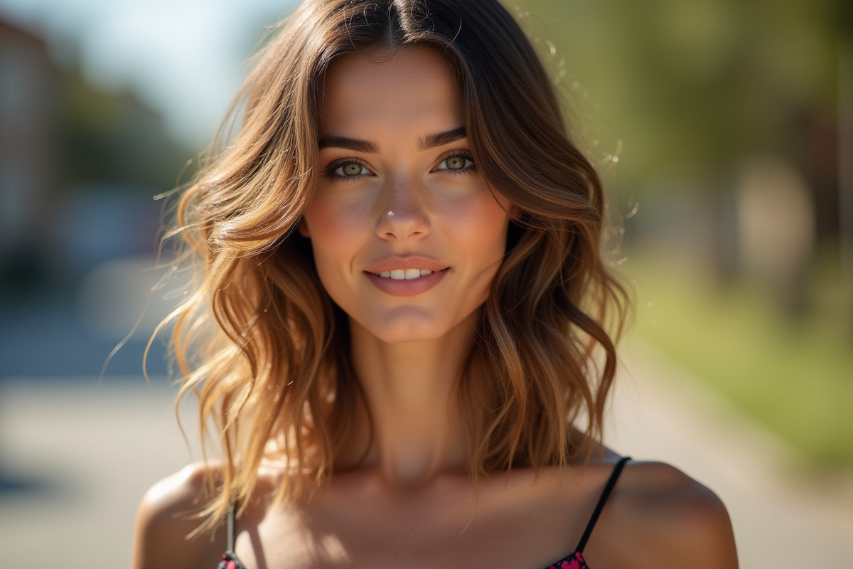 cheveux volumineux