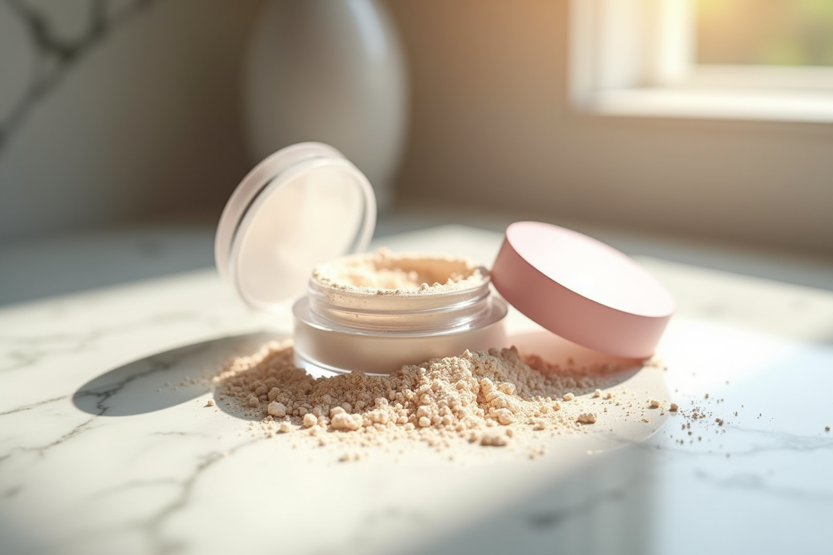 poudre maquillage