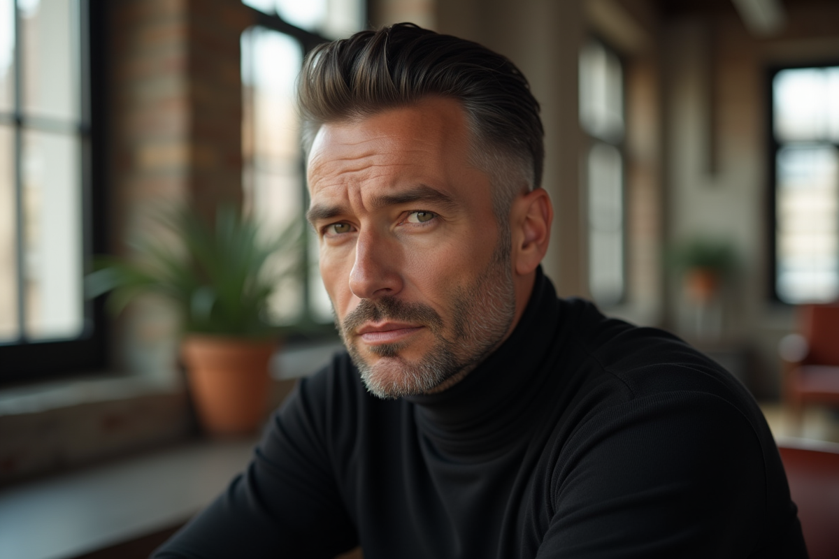 coiffure masculine