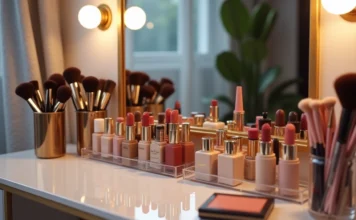 Matériaux essentiels pour un organisateur de maquillage pérenne